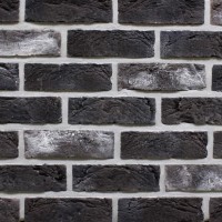 Плитка Манхетен 10 Темно-коричневый с солью, Loft Brick